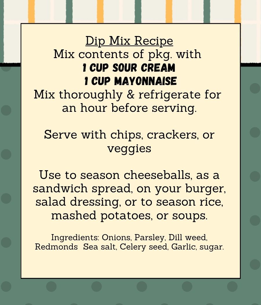 Dillightfully Dill Seasoning Packet